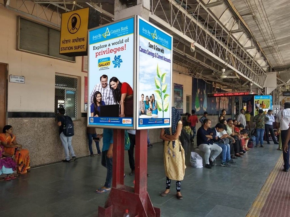 Railway Stations Advertising - Railways Advertisement - OOH Advertising - DOOH Advertising - Railways Advertisement 